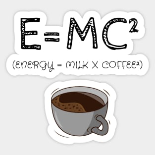 E=MC2 Sticker